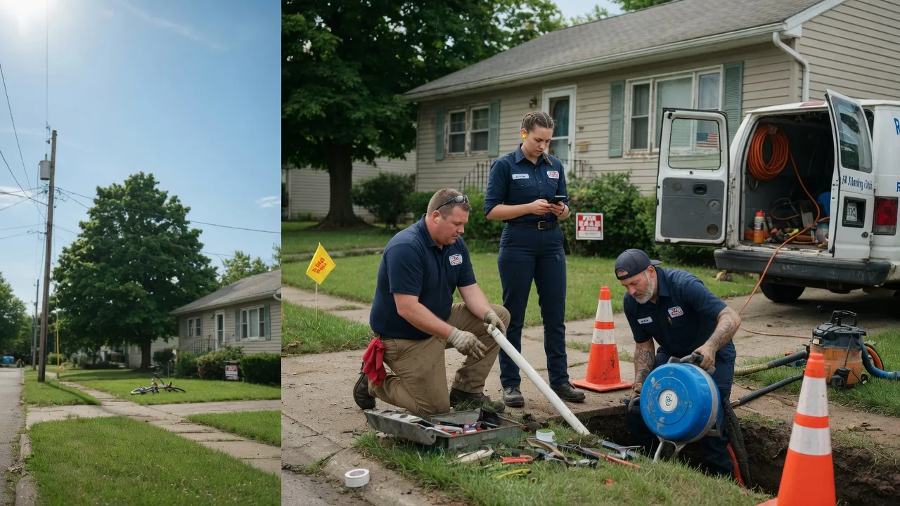 Sewer Line Repair in East Lynne, MO near me